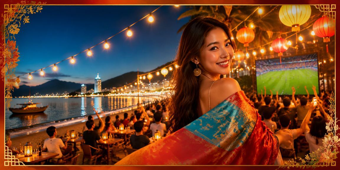 Người dùng dùng ứng dụng ix6770 tại chợ đêm Nha Trang